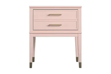 Westerleigh Sidebord 60 cm Lyserød - Møbler - Borde - Aflastningsbord - Lampebord