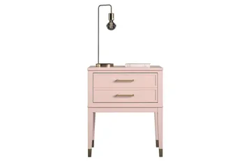 Westerleigh Sidebord 60 cm Lyserød - Møbler - Borde - Aflastningsbord - Lampebord