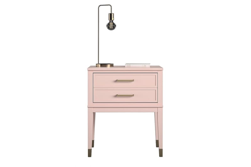 Westerleigh Sidebord 60 cm Lyserød - Møbler - Borde - Aflastningsbord - Lampebord