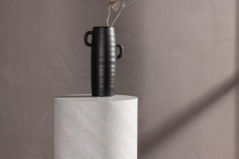 York Travertin Sidebord 50 cm - Grå - Møbler - Borde - Aflastningsbord - Konsolbord & sidebord