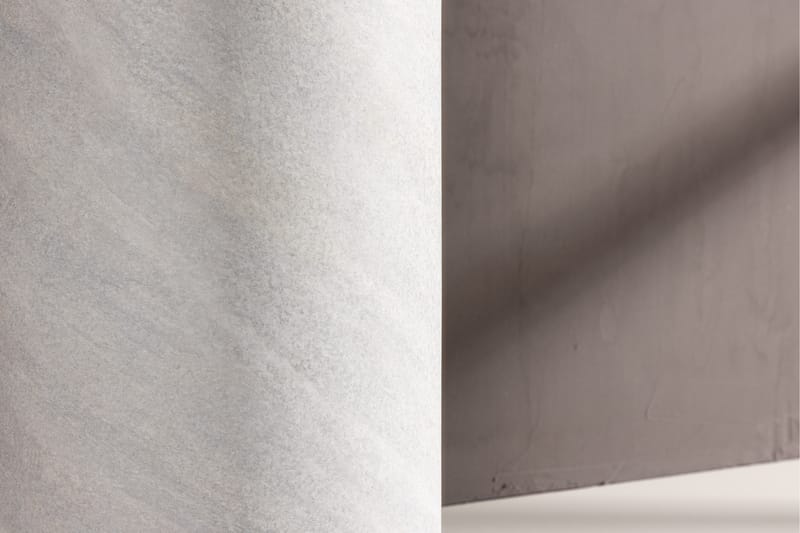 York Travertin Sidebord 50 cm - Grå - Møbler - Borde - Aflastningsbord - Konsolbord & sidebord
