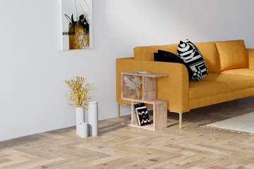 Zetti Sidebord 45x51,4x45 cm - Grøn - Møbler - Borde - Aflastningsbord - Lampebord