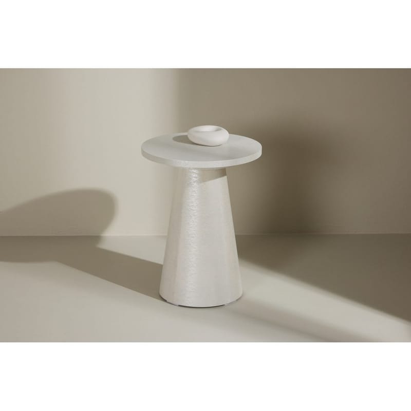 Lanzo Sidebord 35 cm - Hvid - Møbler - Borde - Aflastningsbord - Lampebord