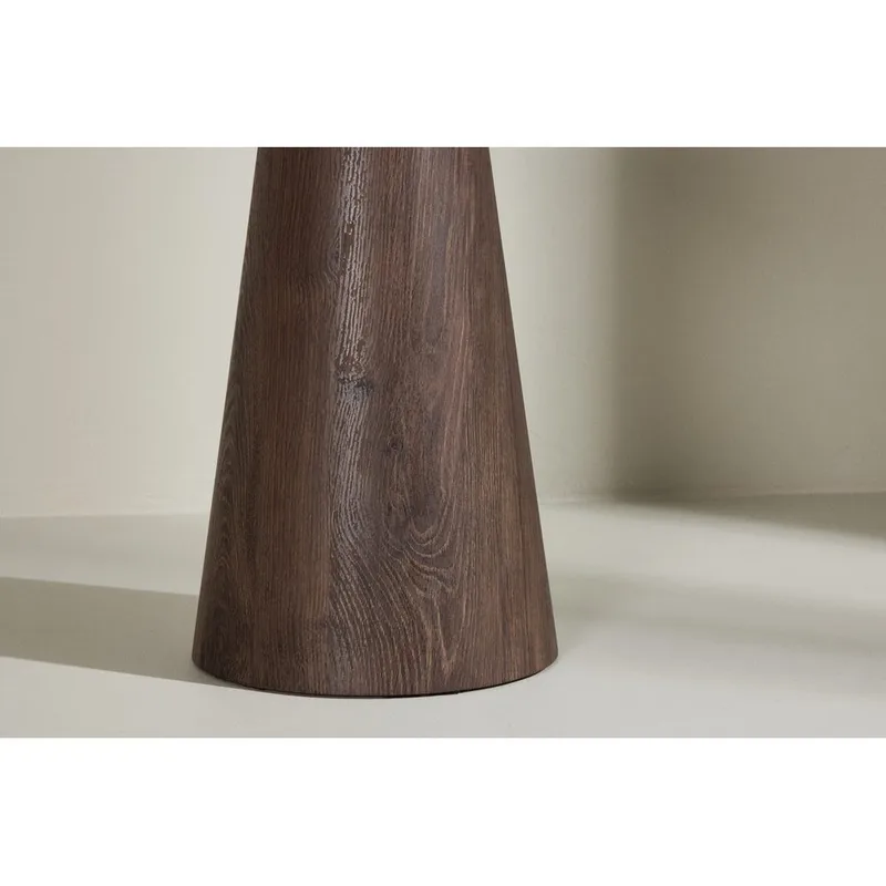 Lanzo Sidebord 35 cm - Ruskind - Møbler - Borde - Aflastningsbord - Lampebord