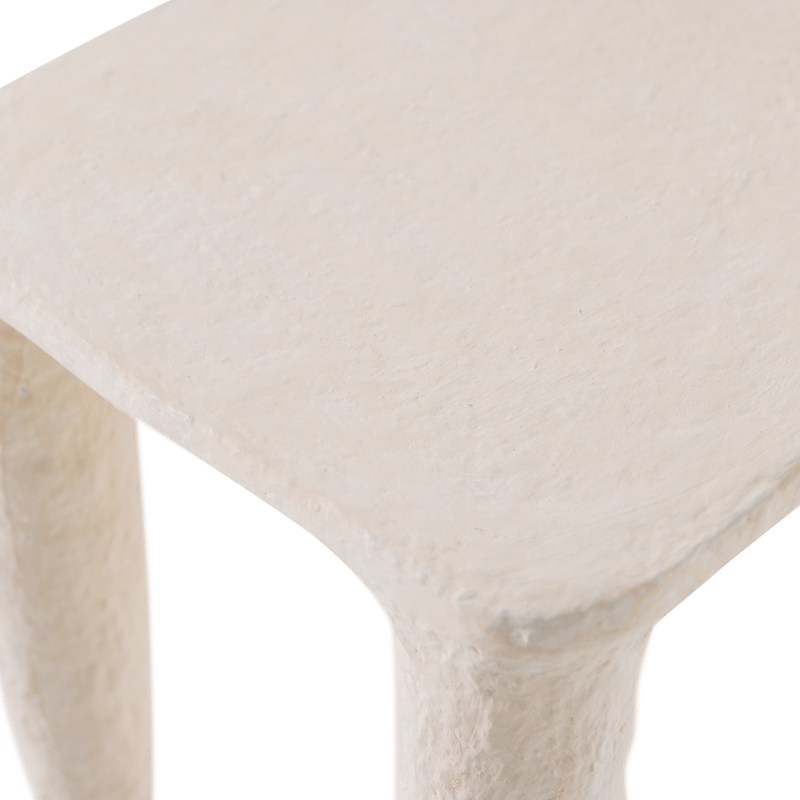 Lavt sidebord Papier Vion 40 cm - Offwhite - Møbler - Borde - Aflastningsbord - Lampebord