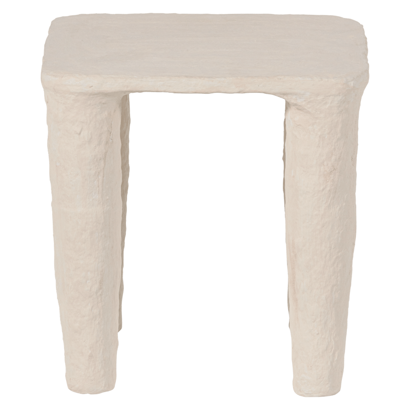 Lavt sidebord Papier Vion 40 cm - Offwhite - Møbler - Borde - Aflastningsbord - Lampebord