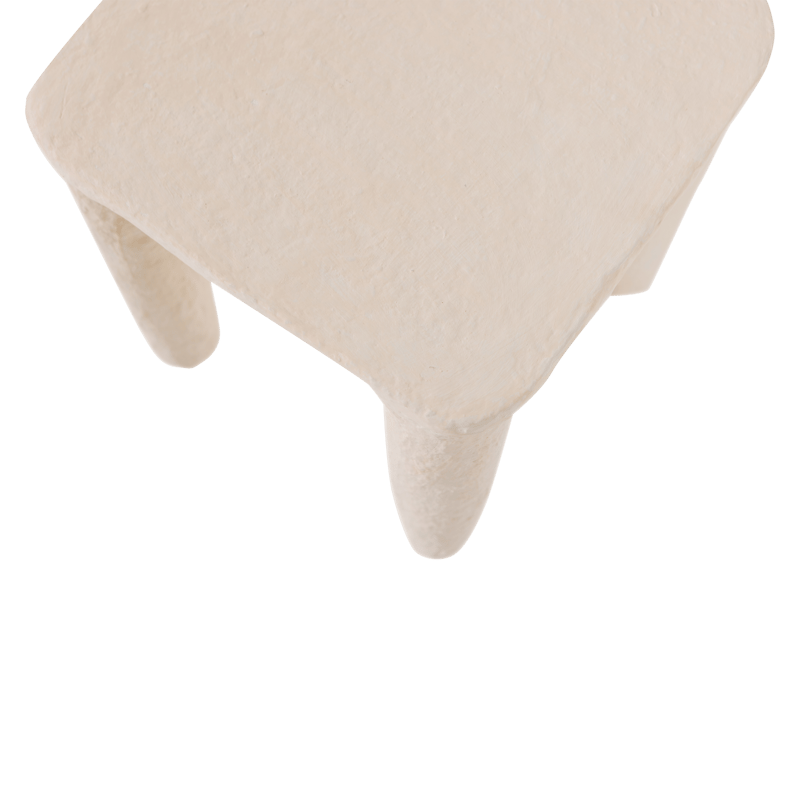 Lavt sidebord Papier Vion 40 cm - Offwhite - Møbler - Borde - Aflastningsbord - Lampebord