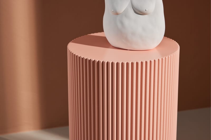 Lenox Sidebord 30,5 cm - Rosa - Møbler - Borde - Aflastningsbord - Lampebord