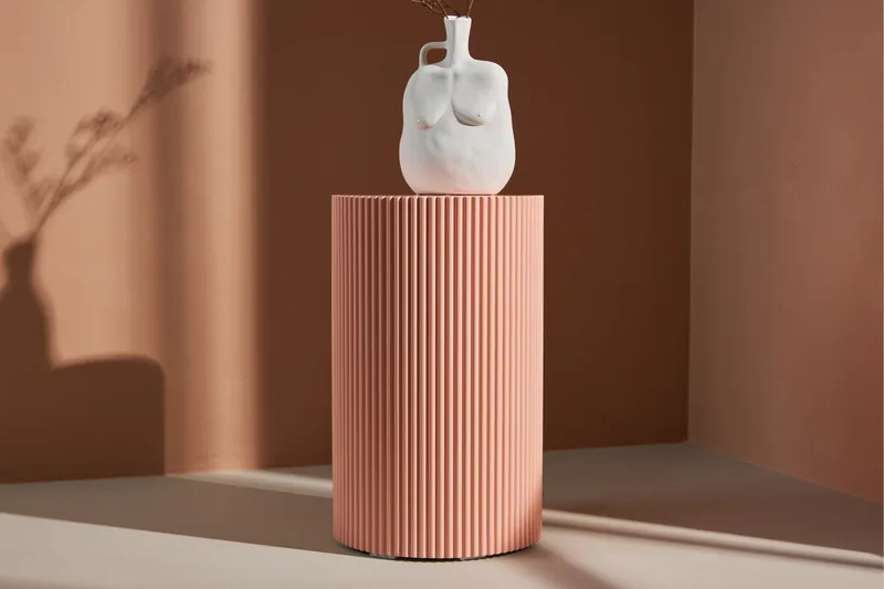 Lenox Sidebord 30,5 cm - Rosa - Møbler - Borde - Aflastningsbord - Lampebord