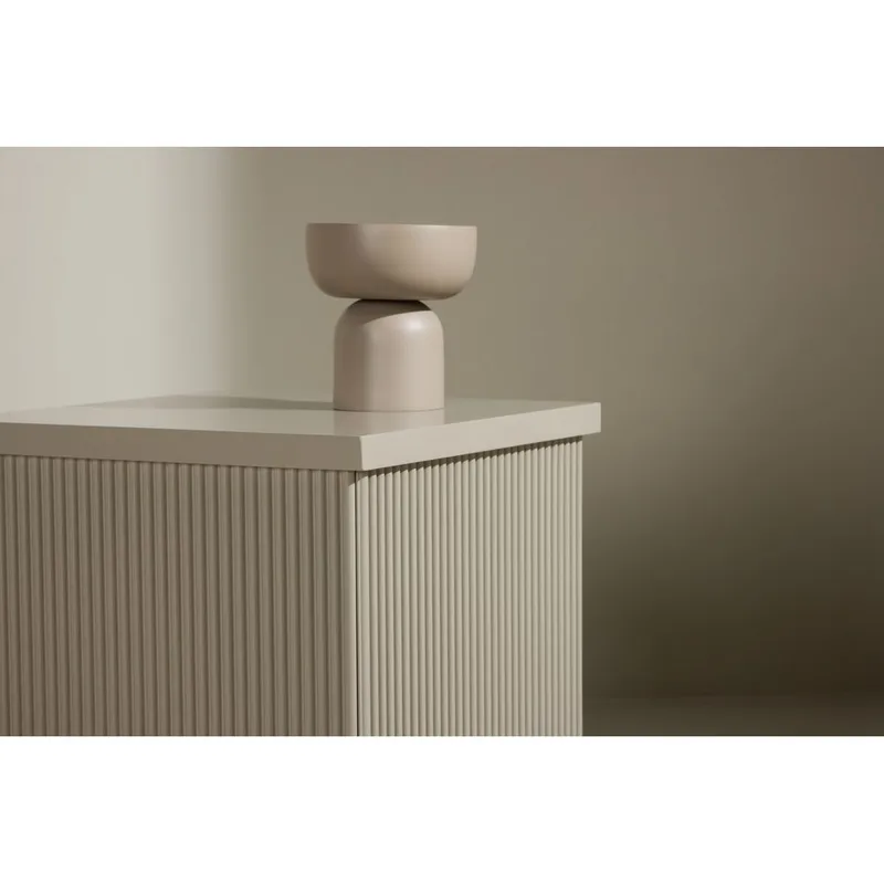 Lenox Sidebord 40 cm - Beige - Møbler - Borde - Aflastningsbord - Lampebord