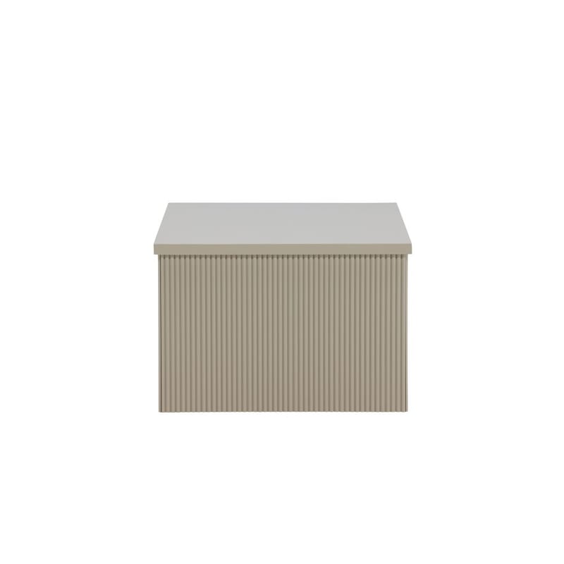 Lenox Sidebord 80 cm - Beige - Møbler - Borde - Aflastningsbord - Lampebord