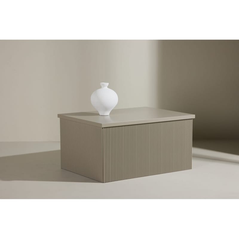 Lenox Sidebord 80 cm - Beige - Møbler - Borde - Aflastningsbord - Lampebord