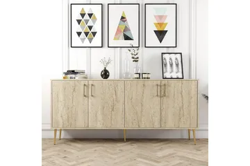 Levents Konsolbord 180 cm - Beige - Møbler - Borde - Aflastningsbord - Entrébord
