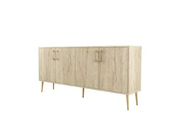 Levents Konsolbord 180 cm - Beige - Møbler - Borde - Aflastningsbord - Entrébord