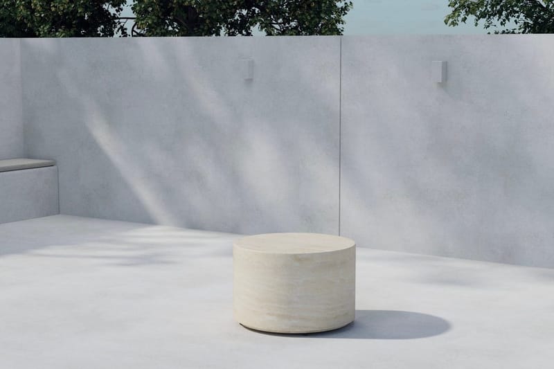 Lissabon sidebord 60 cm udendørs, Beige