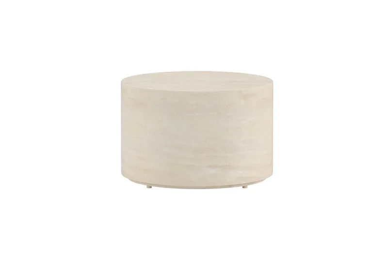 Lissabon sidebord 60 cm udendørs - Beige - Møbler - Borde - Aflastningsbord - Lampebord