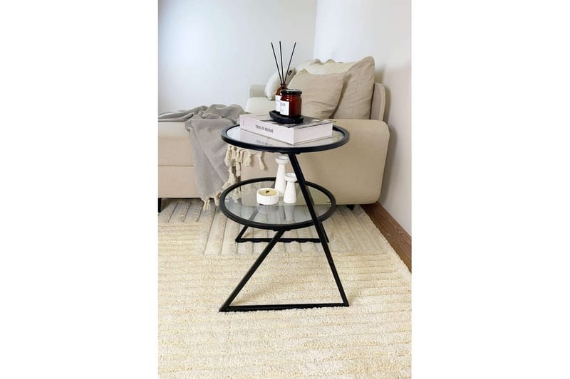 Lorigulla Sidebord 42x35 cm - Sort - Møbler - Borde - Aflastningsbord - Lampebord