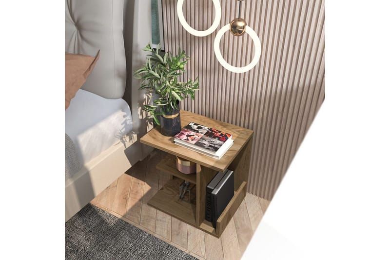 Lorik Natbord 45 cm - Eg - Møbler - Borde - Aflastningsbord - Sengebord