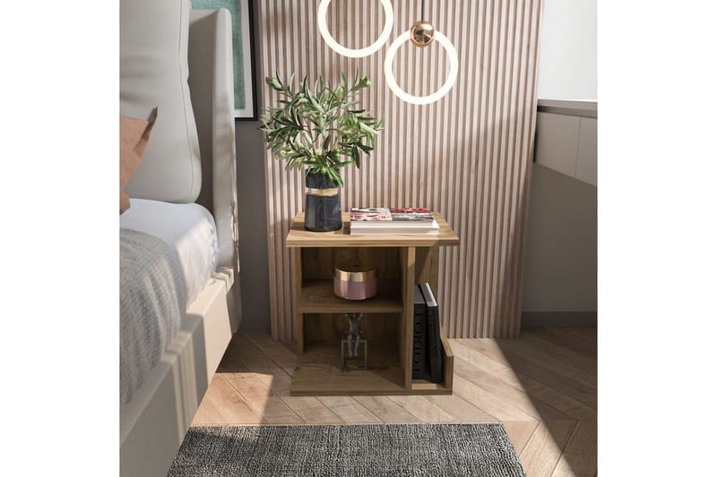 Lorik Natbord 45 cm - Eg - Møbler - Borde - Aflastningsbord - Sengebord