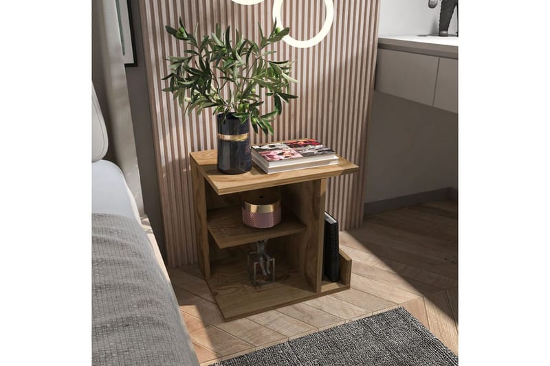 Lorik Natbord 45 cm - Eg - Møbler - Borde - Aflastningsbord - Sengebord