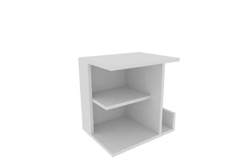 Lorik Natbord 45 cm, Hvid