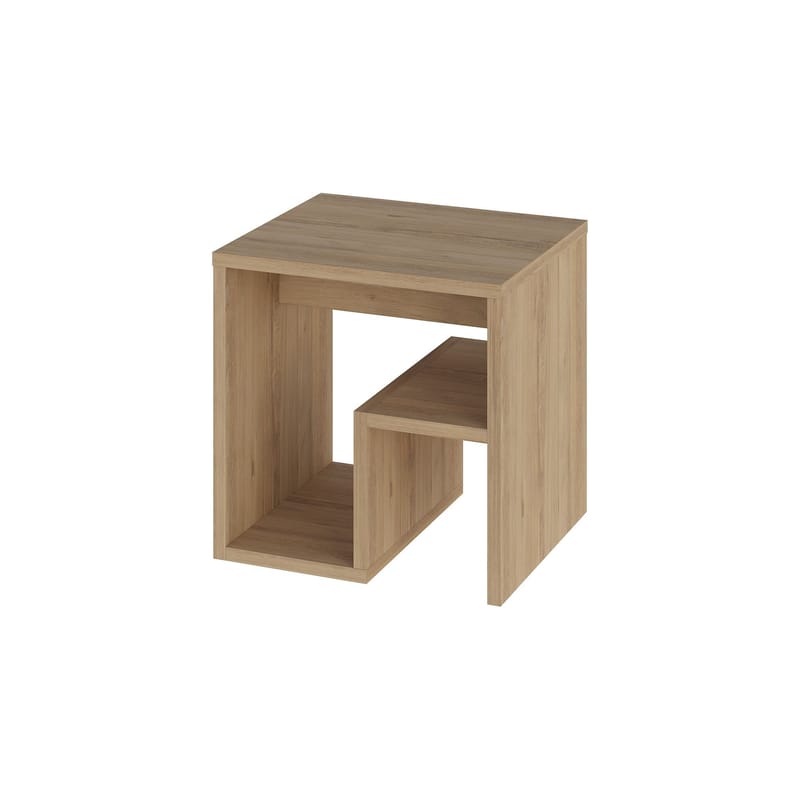 Lumira Sidebord 40 cm - Sapphire Oak - Møbler - Borde - Aflastningsbord - Lampebord