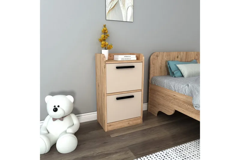 Luses Natbord 45 cm - Natur/Beige - Møbler - Borde - Aflastningsbord - Sengebord