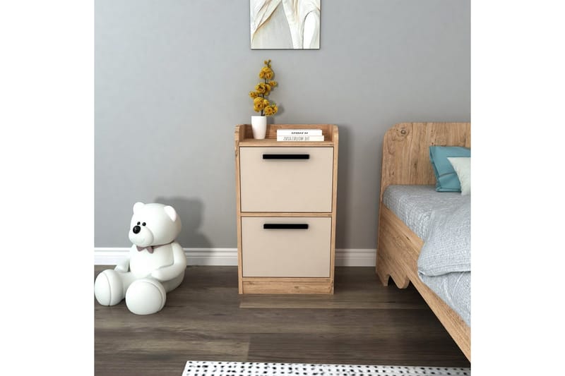 Luses Natbord 45 cm - Natur/Beige - Møbler - Borde - Aflastningsbord - Sengebord