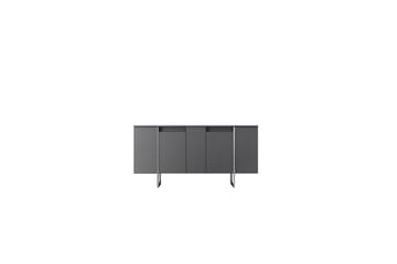 Luxe Konsolbord 160 cm - Antracit/Sølv - Møbler - Borde - Aflastningsbord - Entrébord