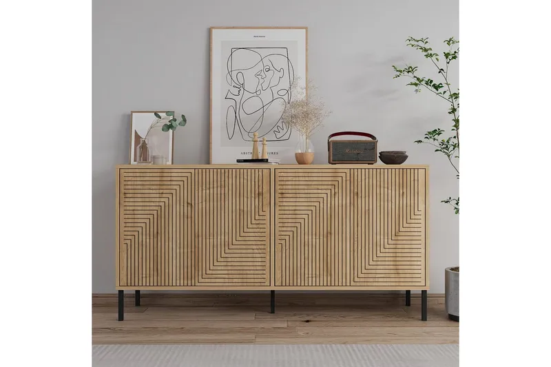 Lyric Konsolbord 150 cm - Eg - Møbler - Borde - Aflastningsbord - Entrébord