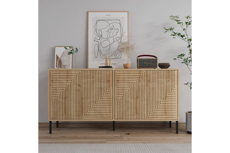 Lyric Konsolbord 150 cm - Eg - Møbler - Borde - Aflastningsbord - Entrébord