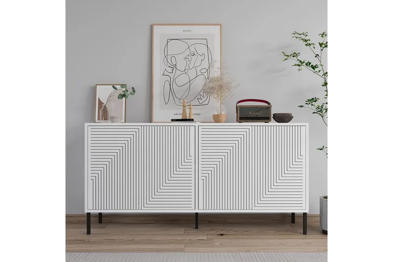 Lyric Konsolbord 150 cm - Hvid - Møbler - Borde - Aflastningsbord - Entrébord