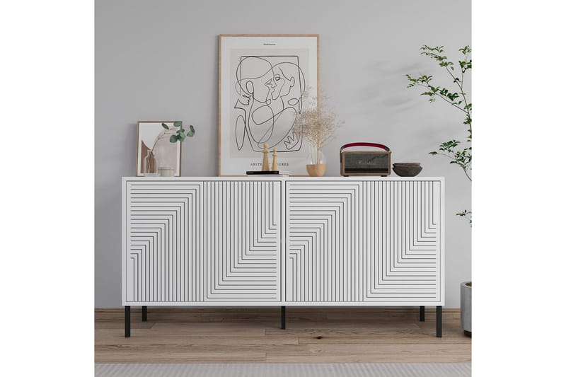 Lyric Konsolbord 150 cm - Hvid - Møbler - Borde - Aflastningsbord - Entrébord