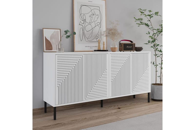 Lyric Konsolbord 150 cm - Hvid - Møbler - Borde - Aflastningsbord - Entrébord