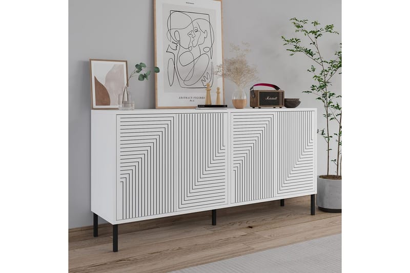 Lyric Konsolbord 150 cm - Hvid - Møbler - Borde - Aflastningsbord - Entrébord