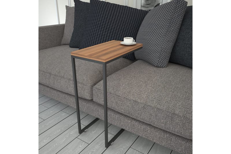 Maddeson Sidebord 46 cm - Valnød - Lampebord - Bakkebord & små borde