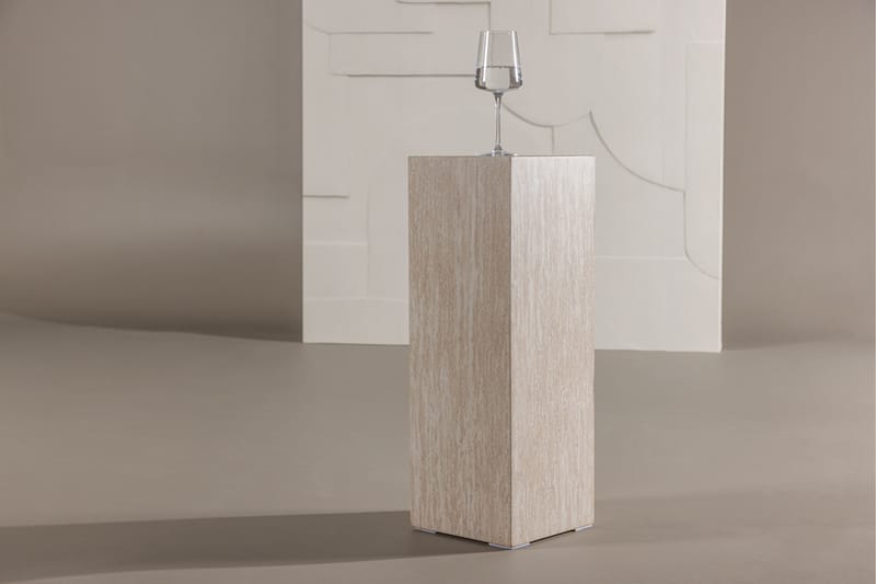 Malö Lampbord 65x23 cm - Beige - Møbler - Borde - Aflastningsbord - Lampebord