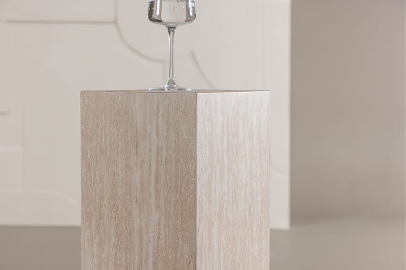Malö Lampbord 65x23 cm - Beige - Møbler - Borde - Aflastningsbord - Lampebord