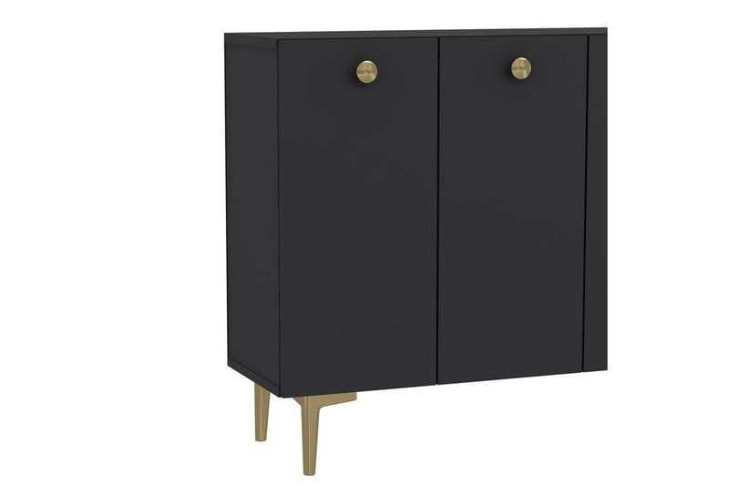 Mangvar Konsolbord 120 cm - Antracit/Guld - Møbler - Borde - Aflastningsbord - Entrébord