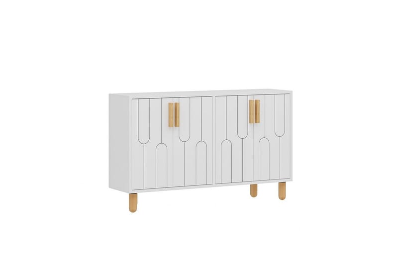 Masateru Konsolbord 120 cm - Hvid - Møbler - Borde - Aflastningsbord - Entrébord