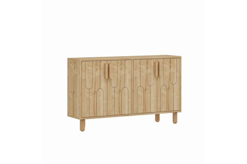 Masateru Konsolbord 120 cm - Mellemfarvet træ - Møbler - Borde - Aflastningsbord - Entrébord