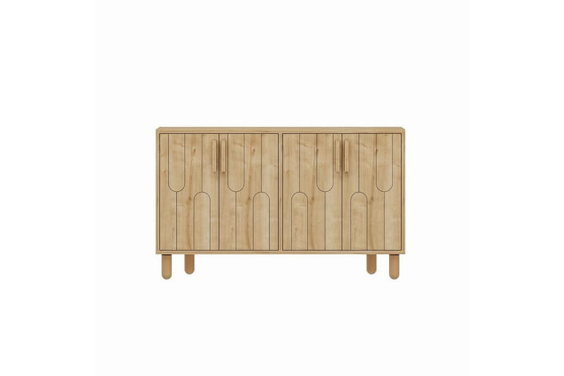 Masateru Konsolbord 120 cm - Mellemfarvet træ - Møbler - Borde - Aflastningsbord - Entrébord