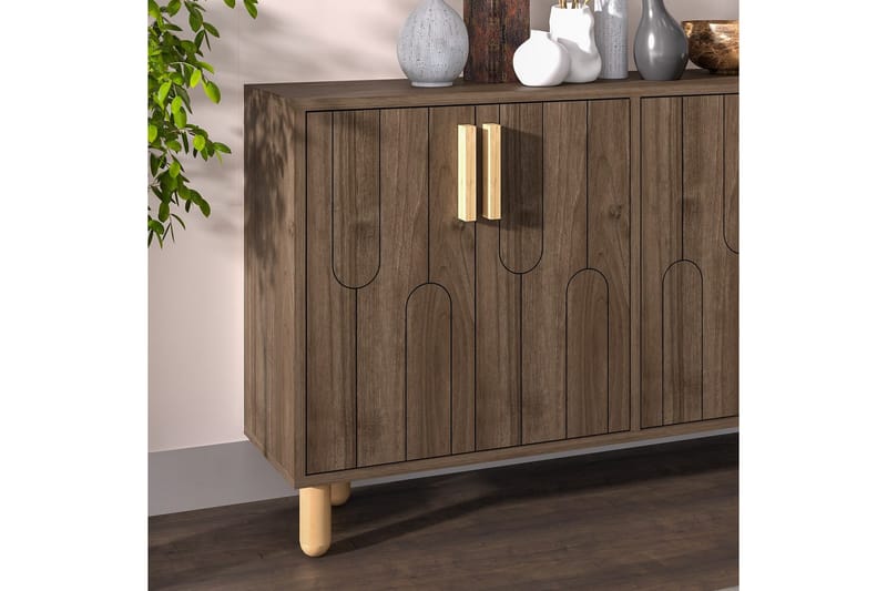 Masateru Konsolbord 120 cm - Mellemfarvet træ - Møbler - Borde - Aflastningsbord - Entrébord