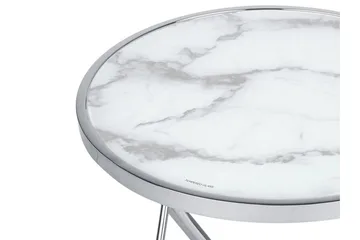 Meerah skænk Marble effekt - Hvid - Møbler - Borde - Aflastningsbord - Indskudsborde