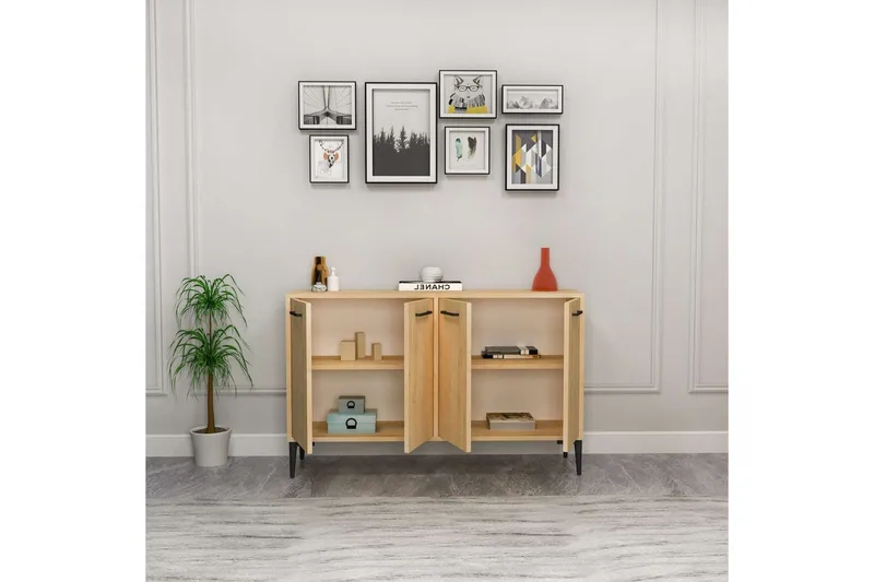 Merion Konsolbord 120 cm - Eg - Møbler - Borde - Aflastningsbord - Entrébord