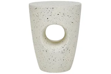 Merritt Sidebord 37 cm - Hvid - Møbler - Borde - Aflastningsbord - Lampebord