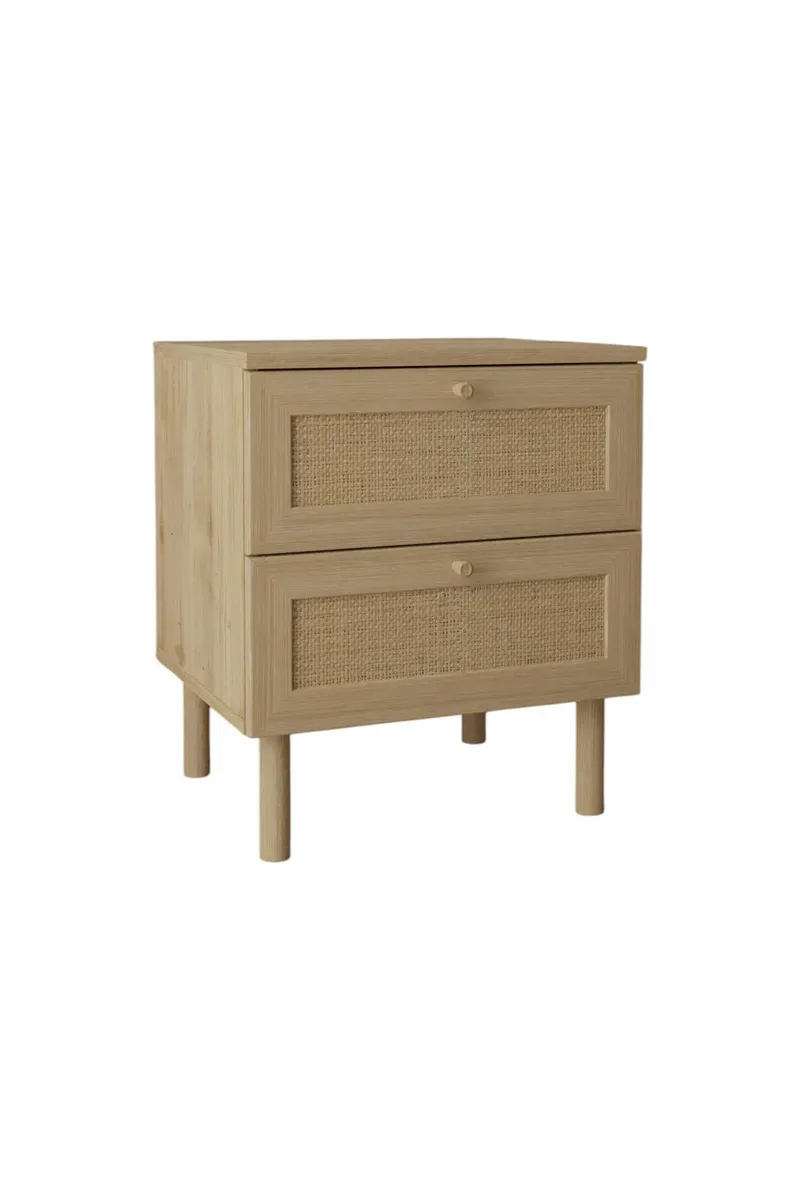 Meyloren natbord 50 cm - Beige - Møbler - Borde - Aflastningsbord - Sengebord
