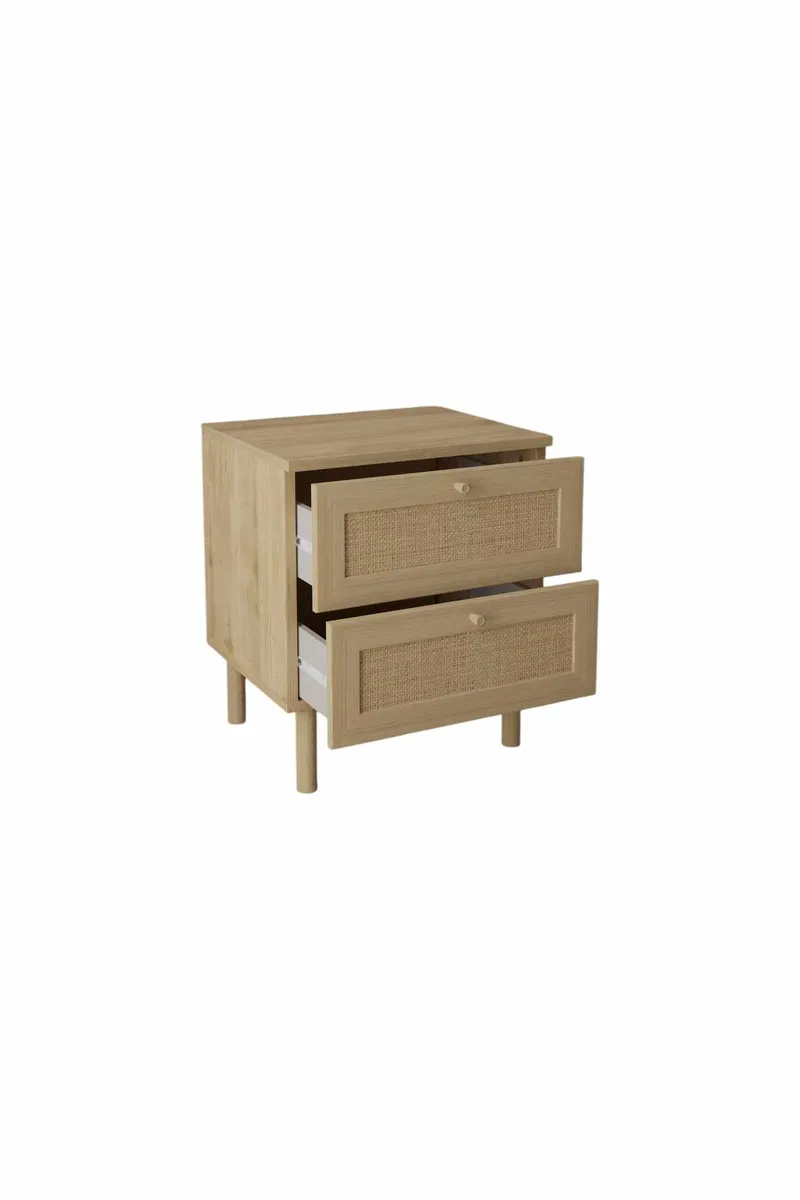 Meyloren natbord 50 cm - Beige - Møbler - Borde - Aflastningsbord - Sengebord