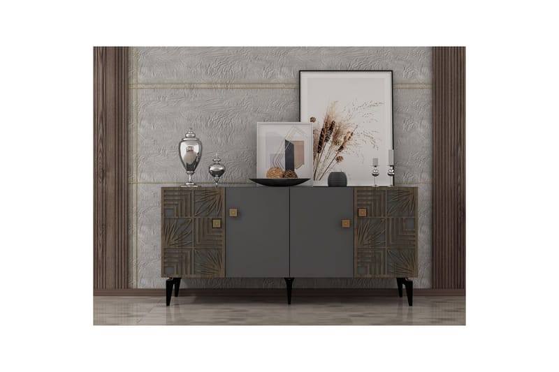 Midia Konsolbord 150 cm - Antracit - Møbler - Borde - Aflastningsbord - Entrébord