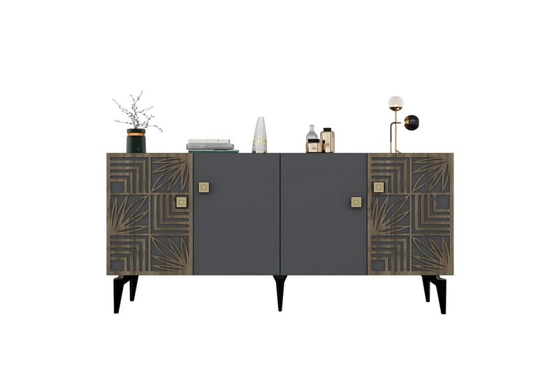 Midia Konsolbord 150 cm - Antracit - Møbler - Borde - Aflastningsbord - Entrébord